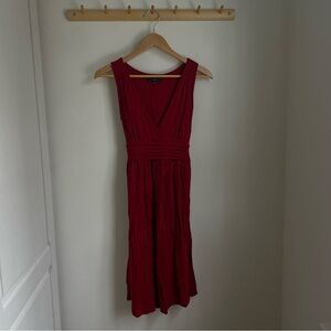 GAP Red Midi Dress